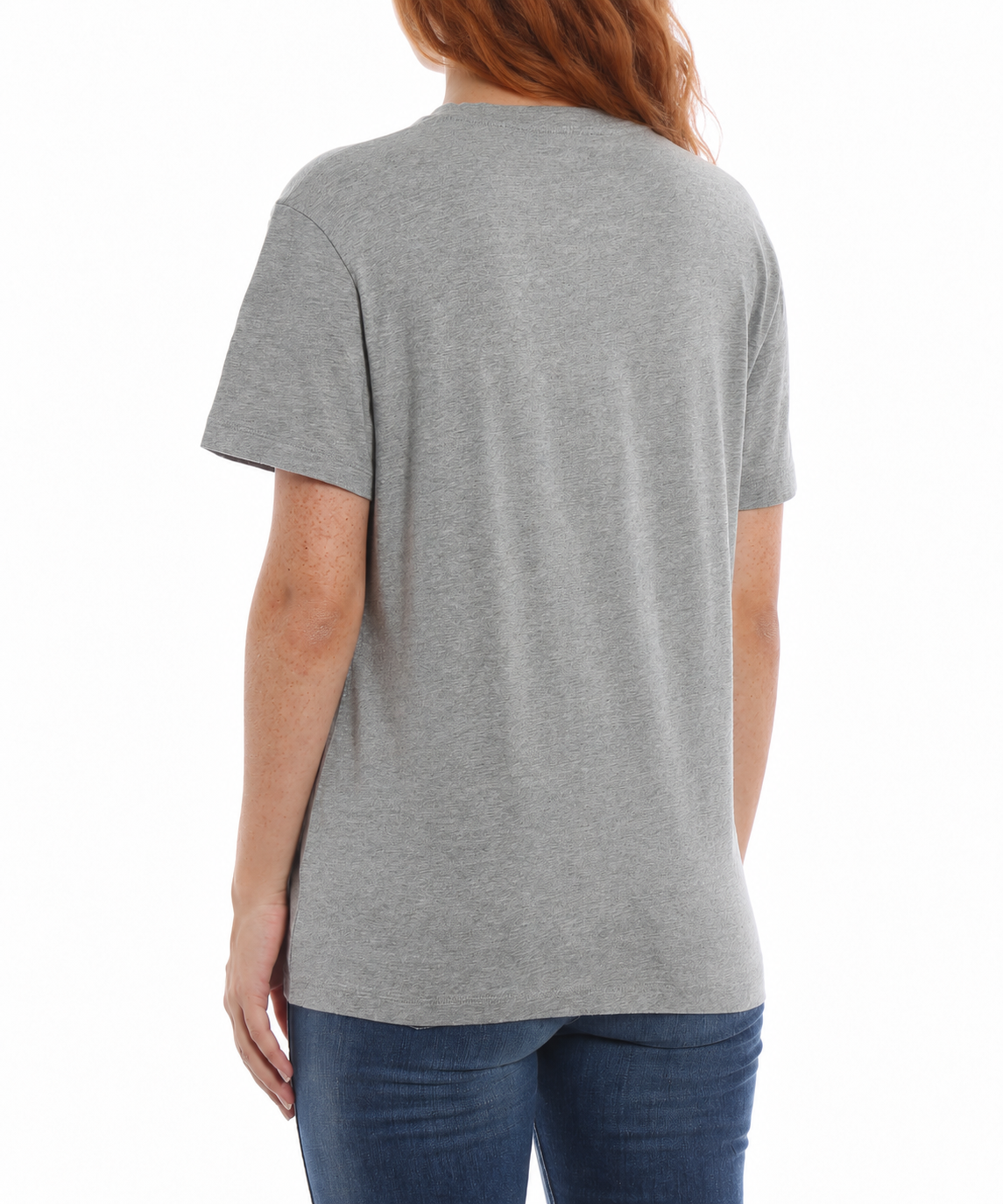 Burberrys Clumber Multicolour Logo T-Shirt – Pale Grey Melange – Size 6-10