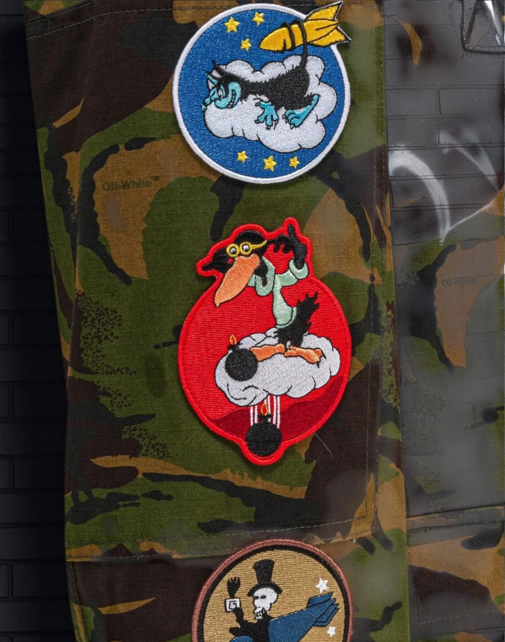 Off-White Camo Patch Field Jacket