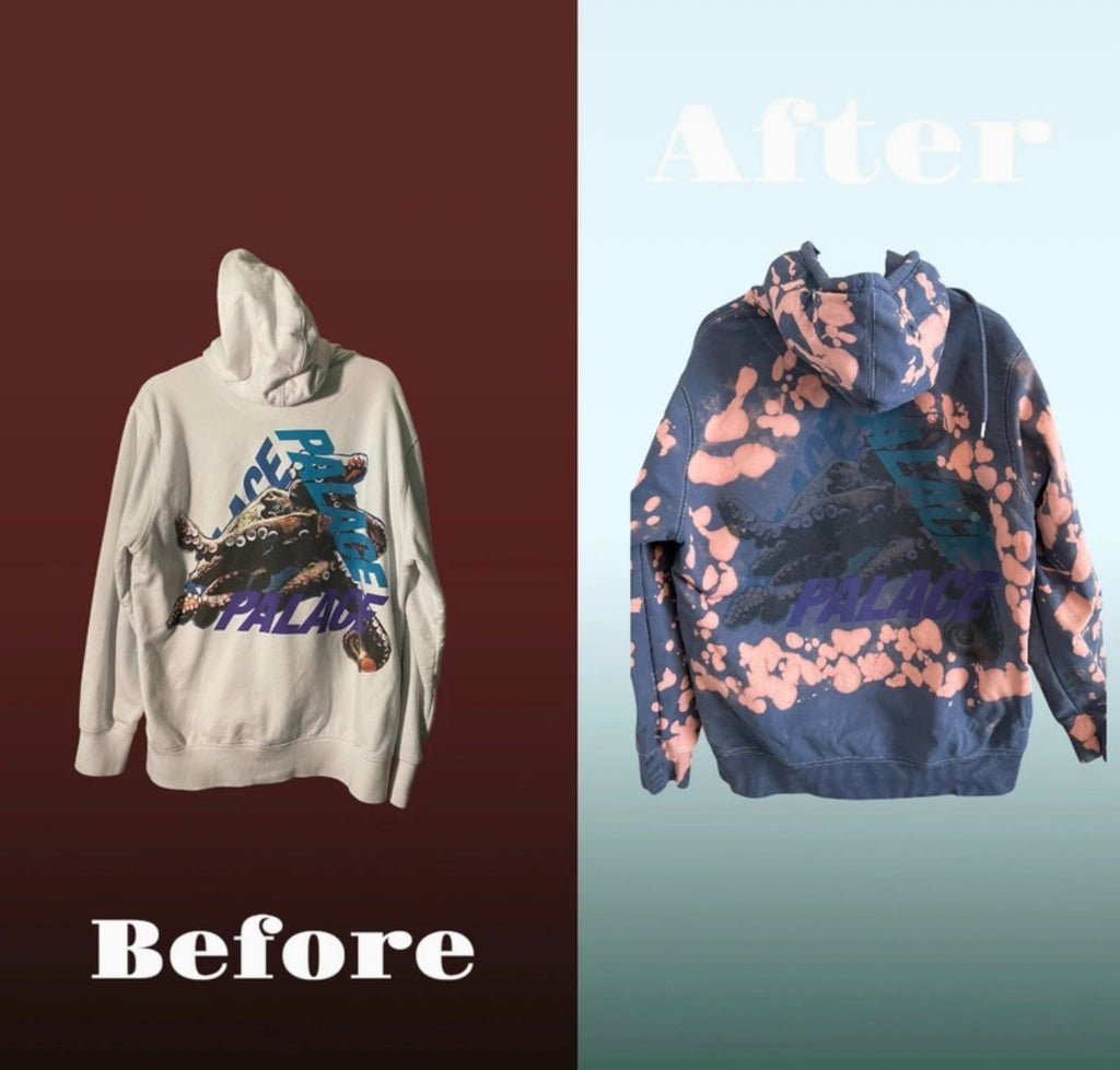 Palace x Aurora Fashion Custom Reworked Octo Hood - Blue - L