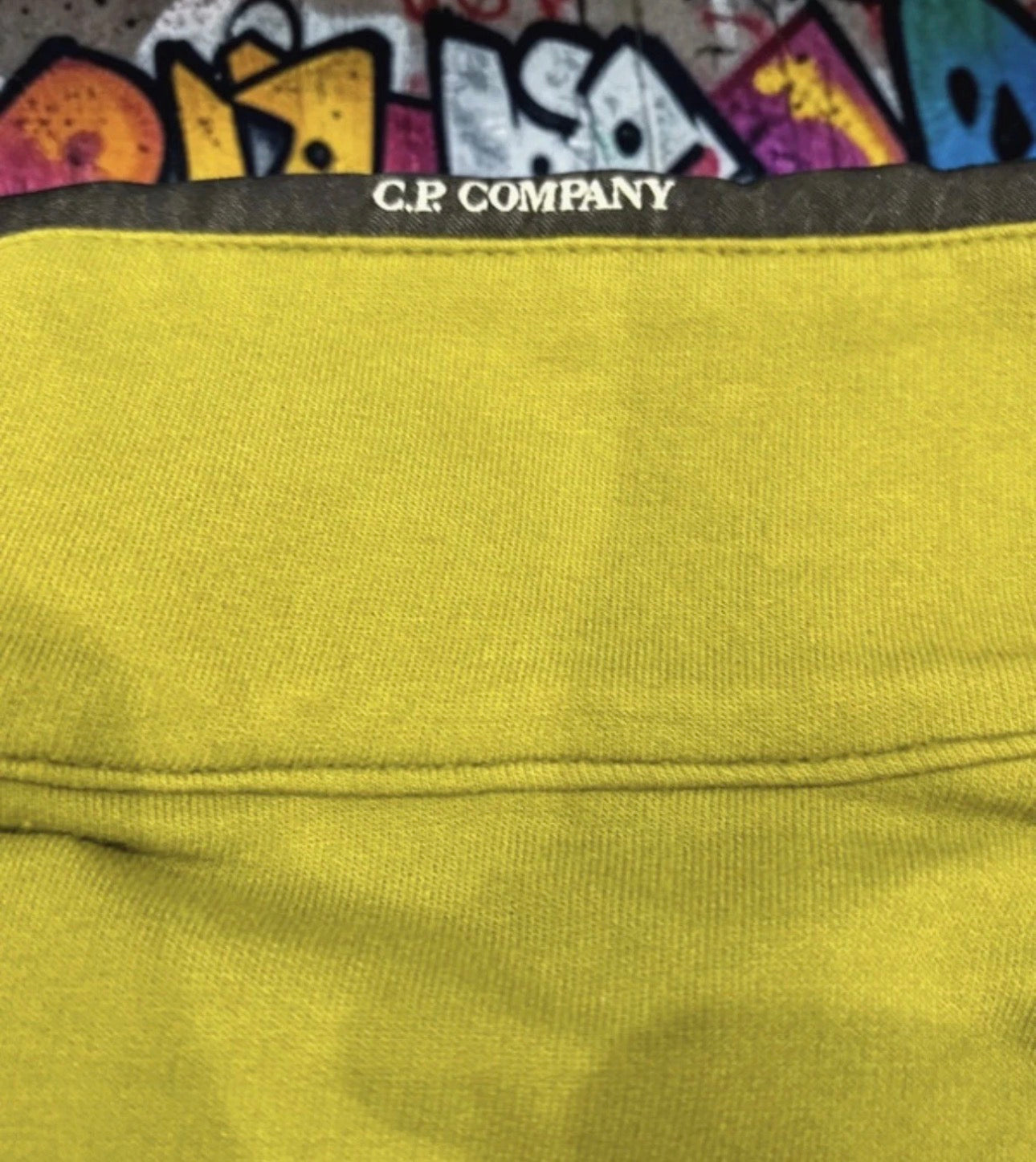Brand New CP Company Light Fleece Goggle Full Zip Sweatshirt - Lime Green - S