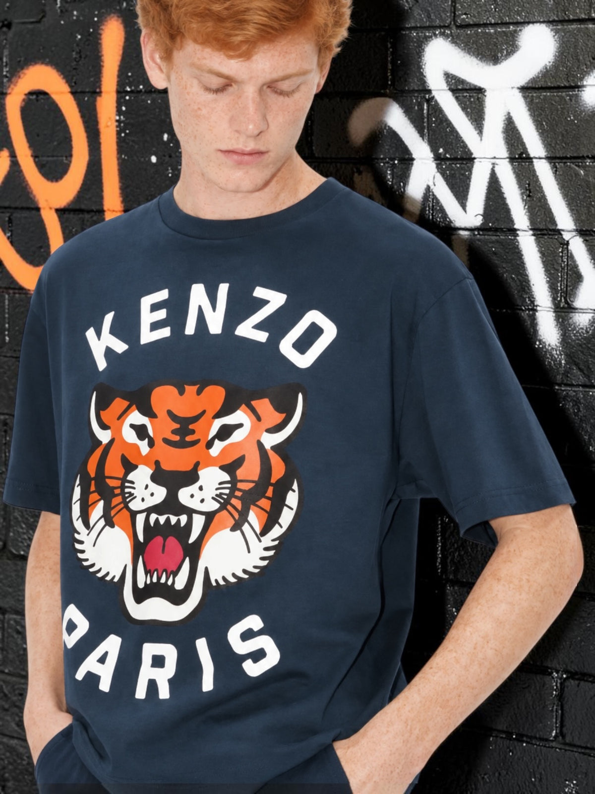 Kenzo Lucky Tiger Oversized T-Shirt