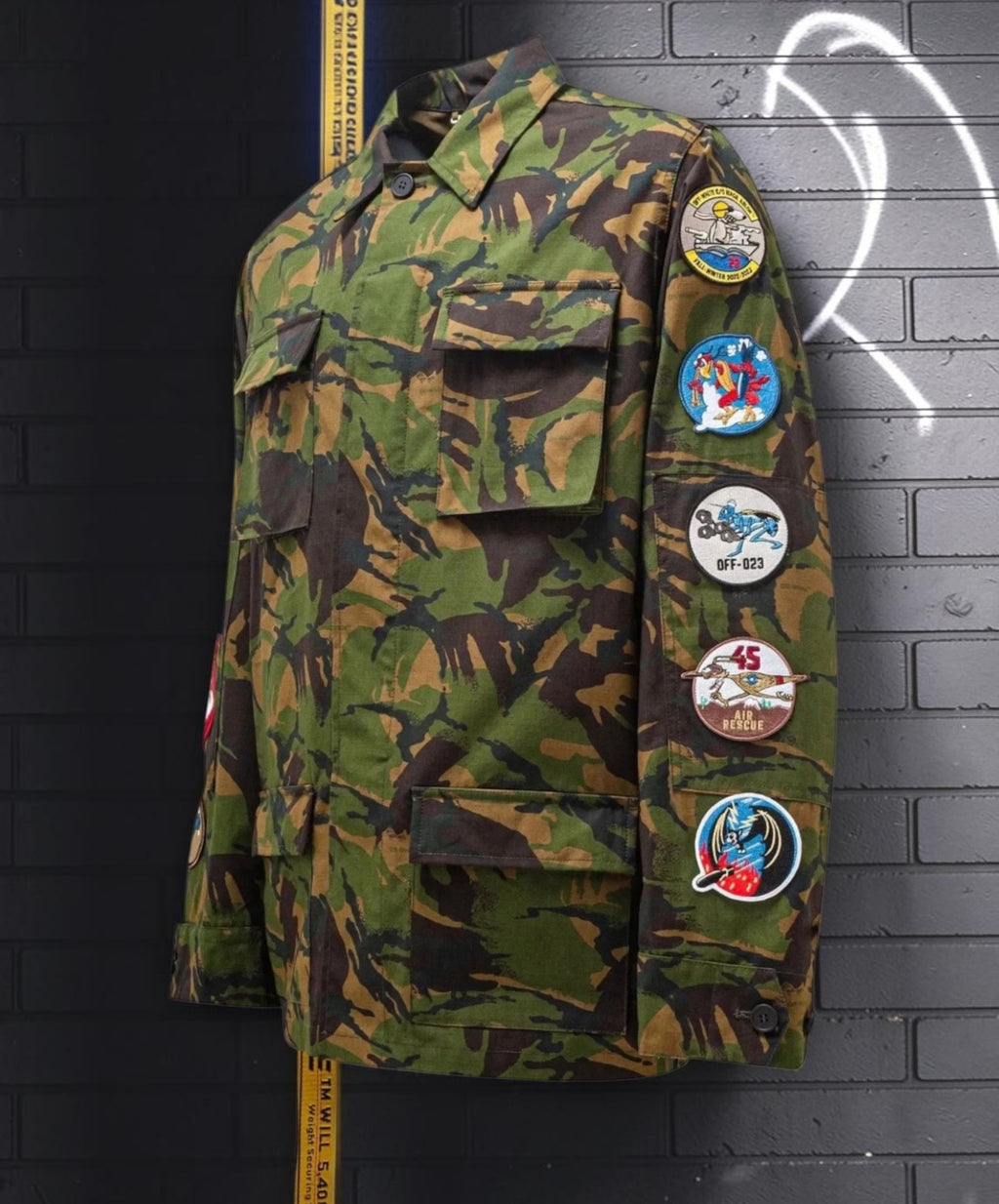 Off-White Camo Patch Field Jacket