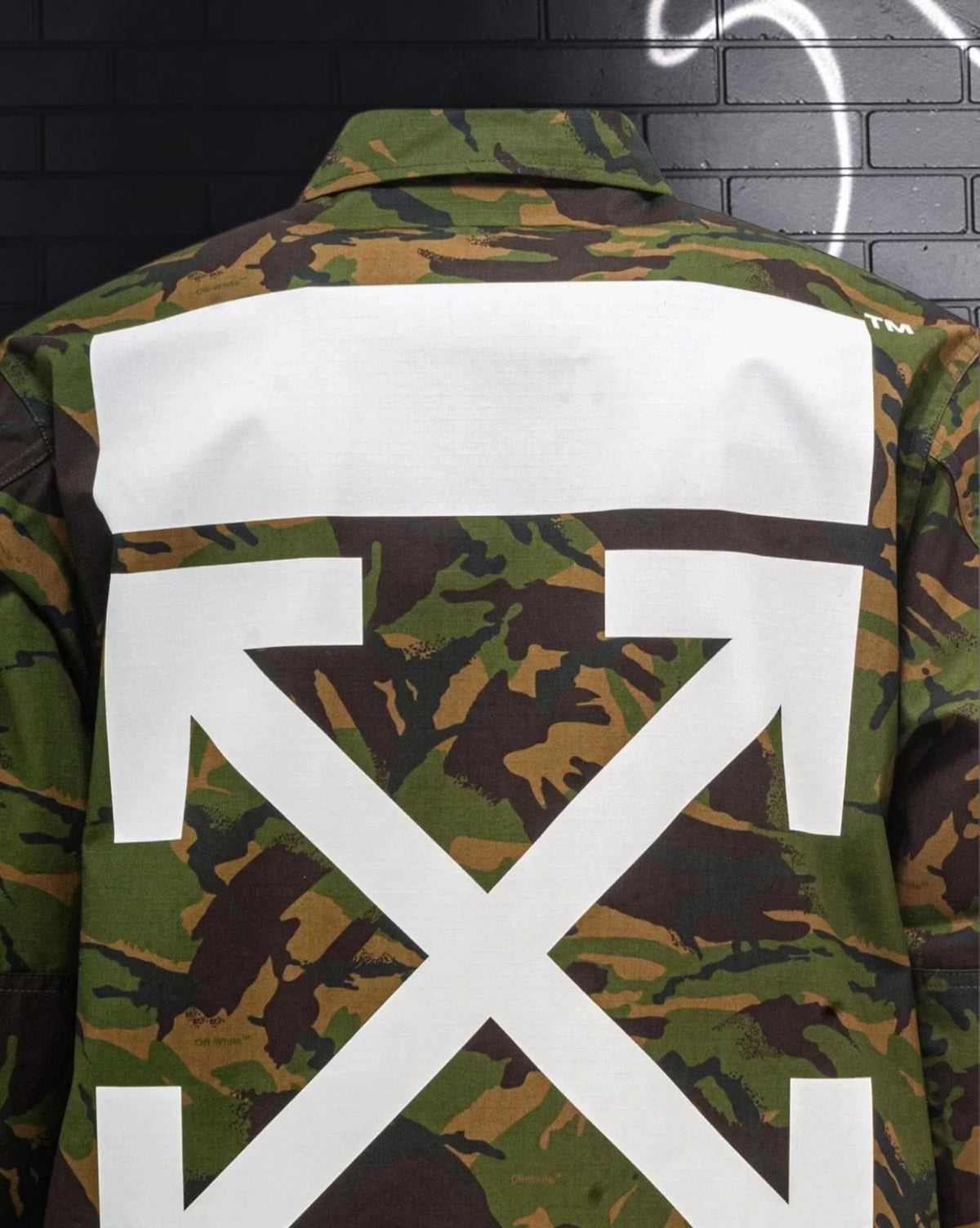 Off-White Camo Patch Field Jacket