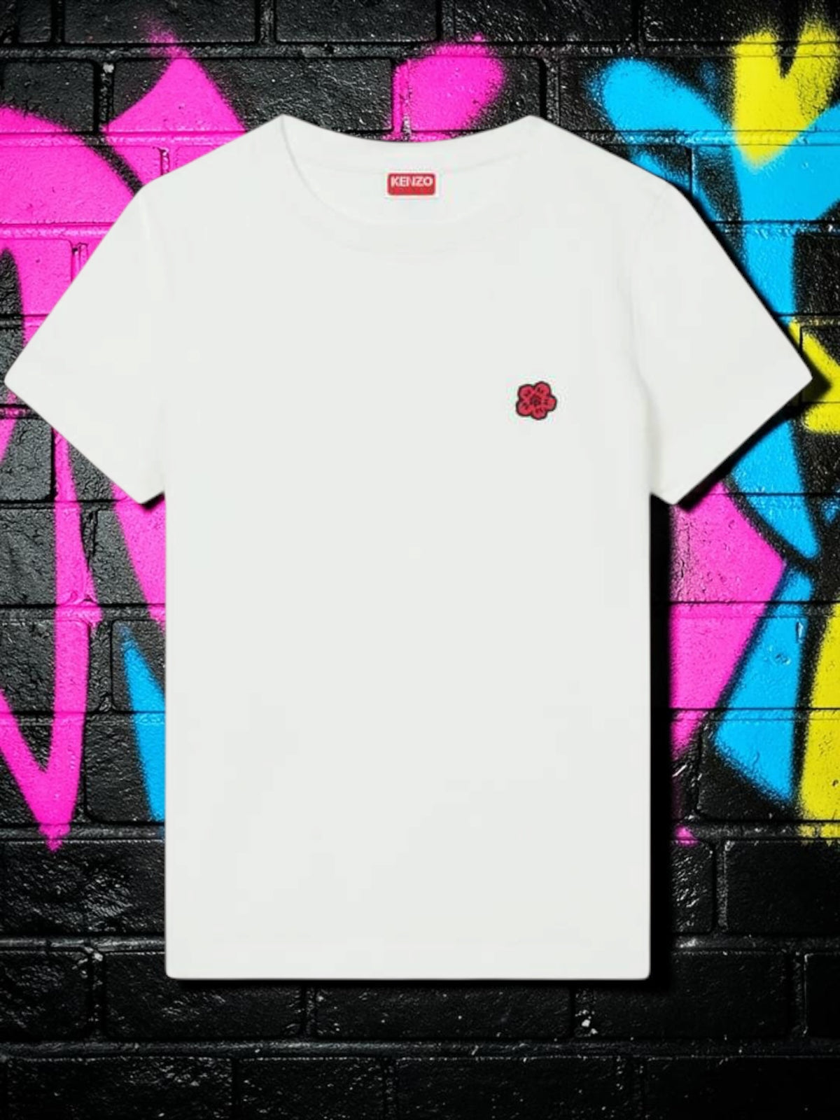 Kenzo Boke Flower Embroidered T-Shirt