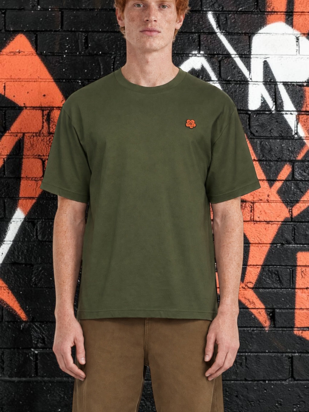 Kenzo Boke Flower Embroidered T-Shirt