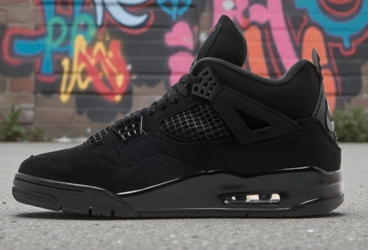 Brand New Air Jordan 4 - Black Cats - UK 11.5