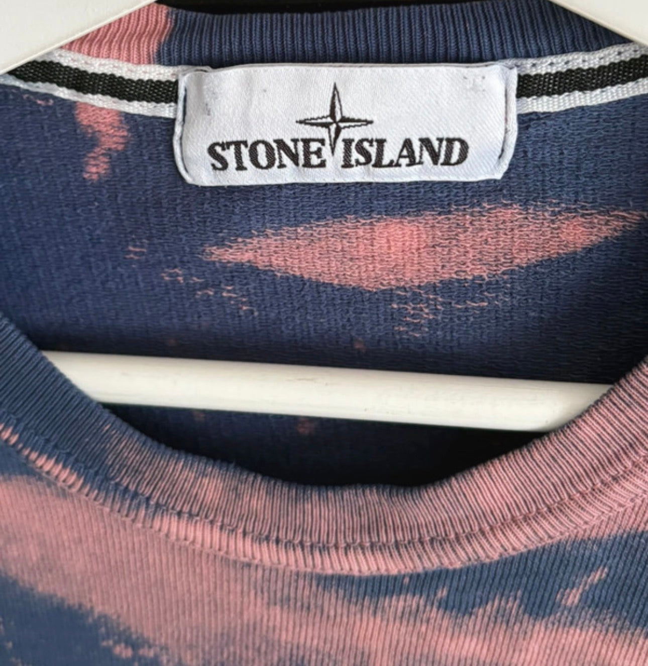 Stone Island x Aurora Fashion Custom Crewneck Sweatshirt - Navy - M