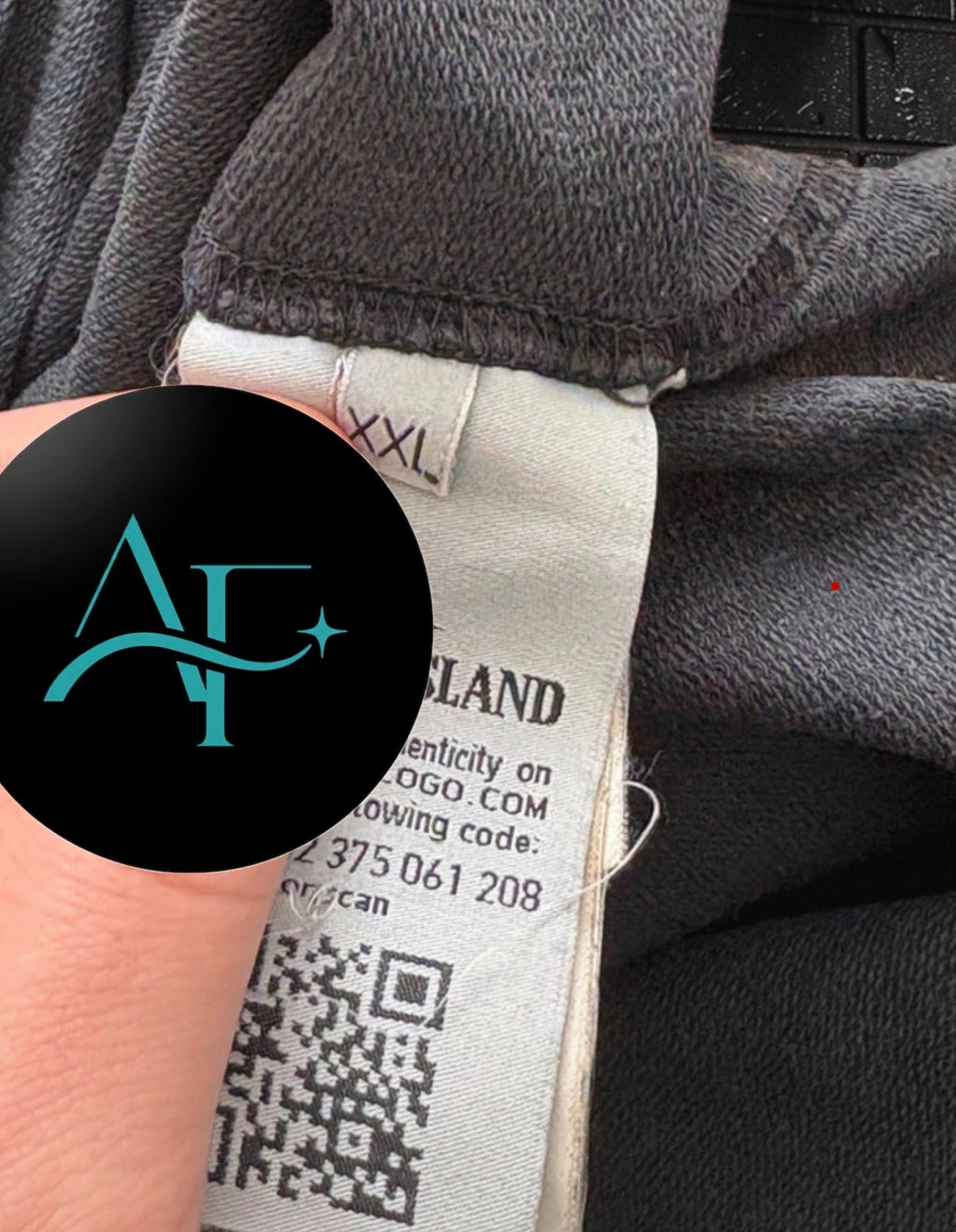Stone Island x Aurora Fashion Custom Crewneck Sweatshirt - Navy - XXL