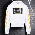Off-White Caravaggio Painting Diag Hoodie White