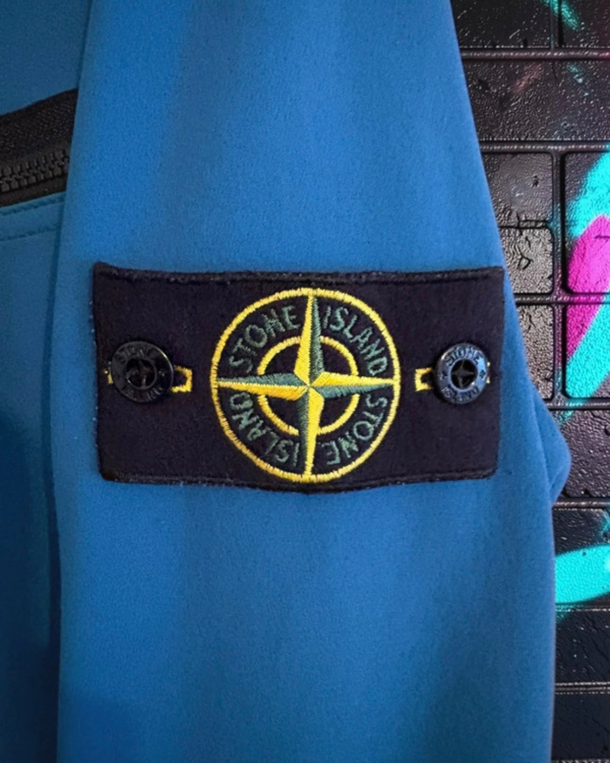 Stone Island Comfort Shell Jacket - Blue