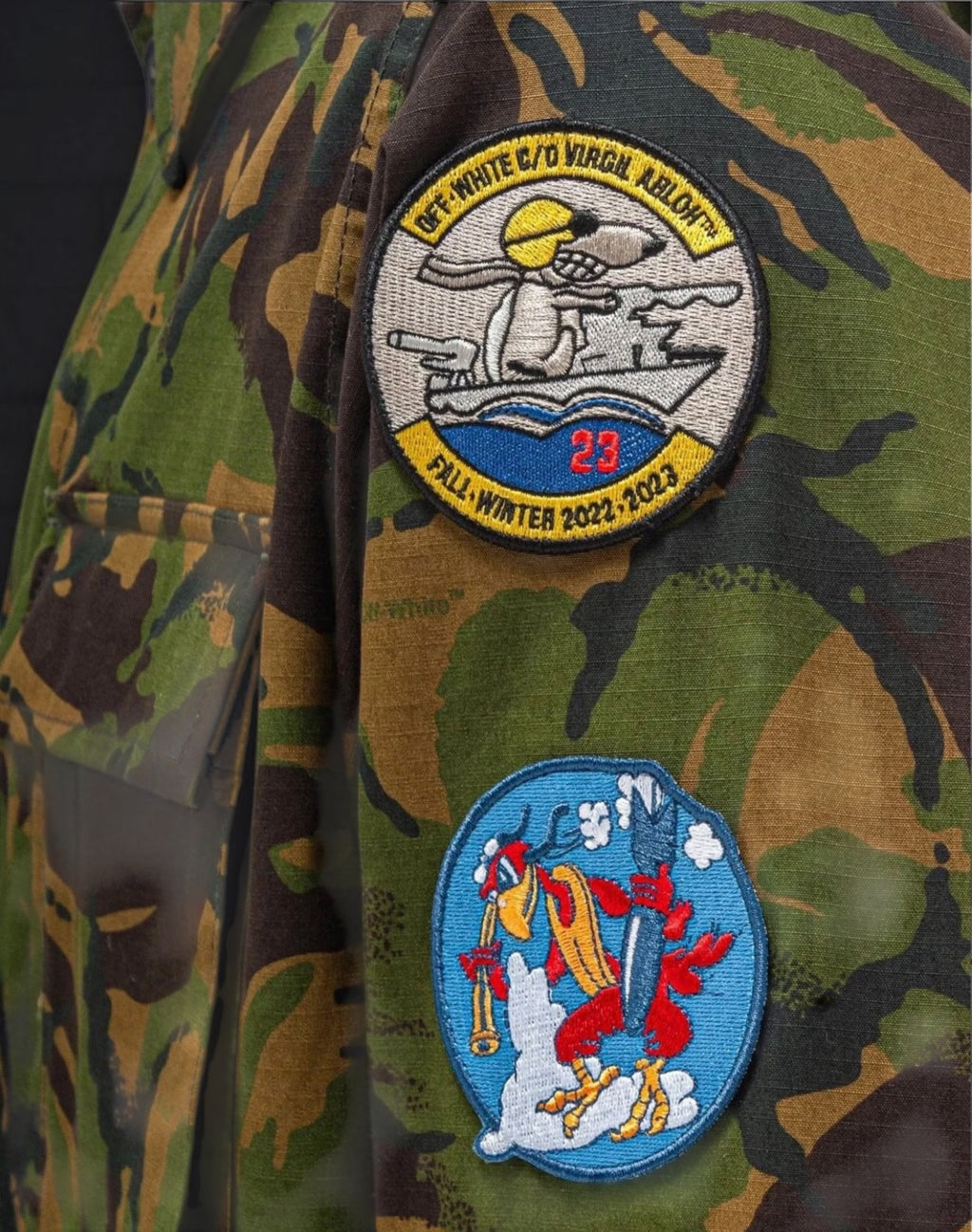 Off-White Camo Patch Field Jacket