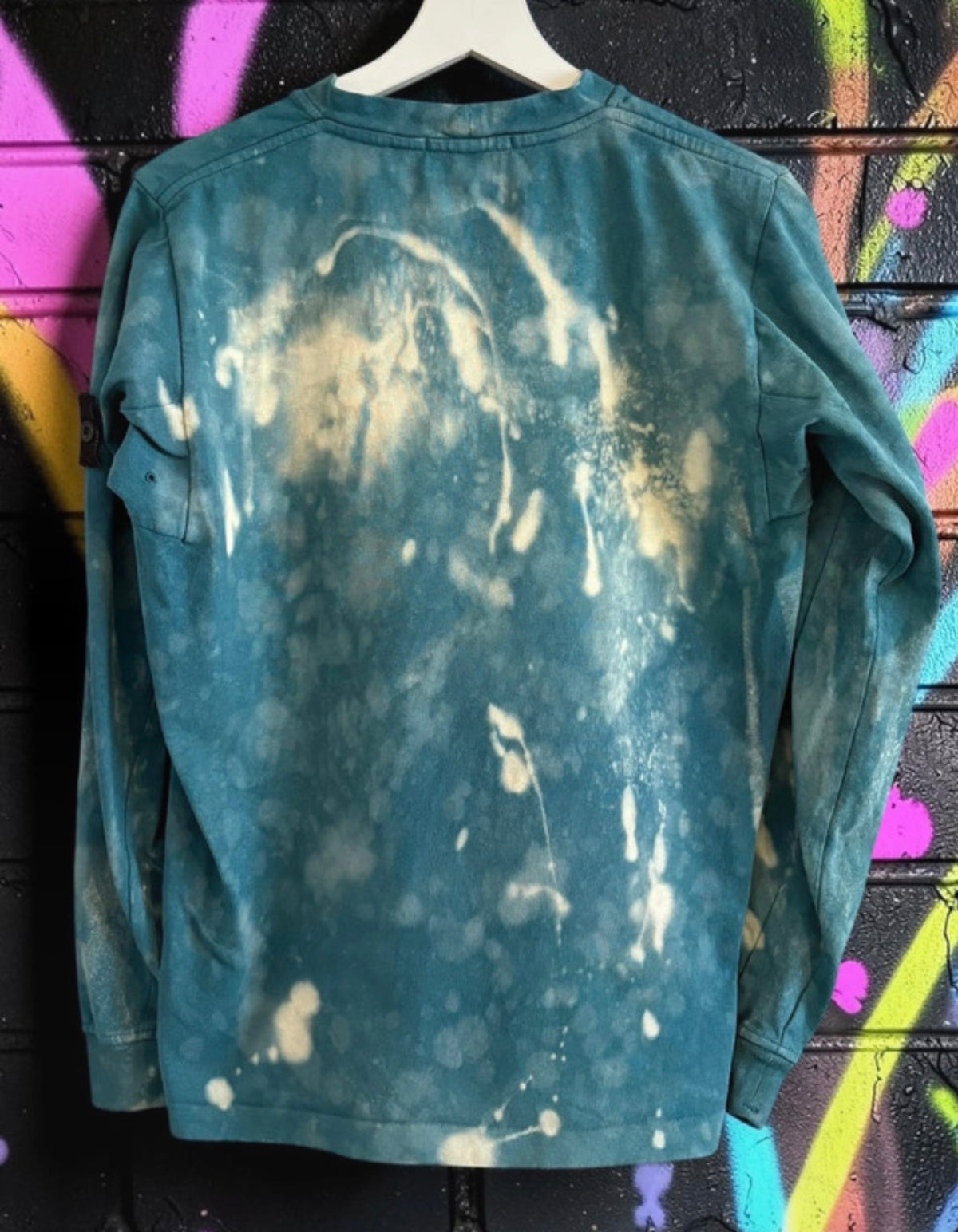 Stone Island x Aurora Fashion Custom Crewneck Sweatshirt - Green - S
