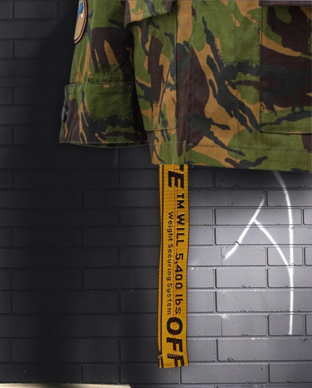 Off-White Camo Patch Field Jacket