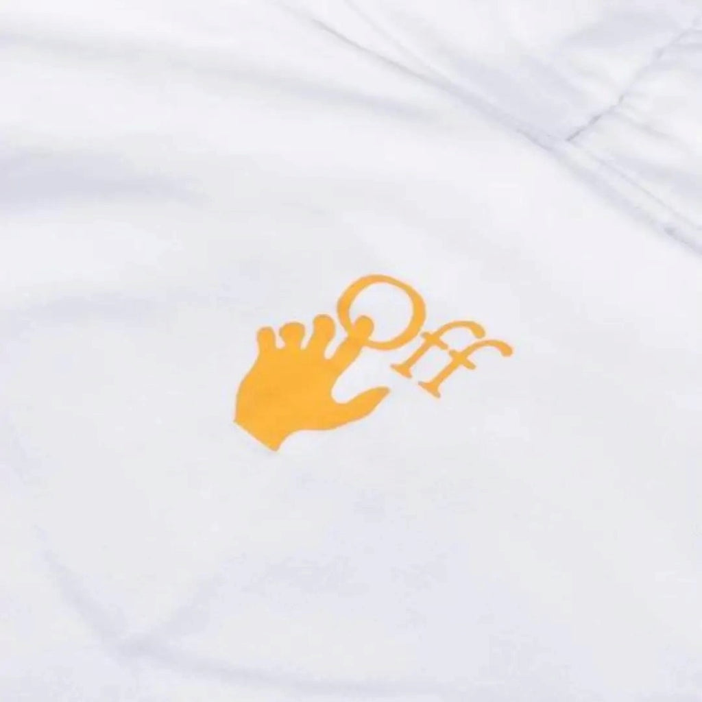 Off-White Caravaggio Painting Diag Hoodie White