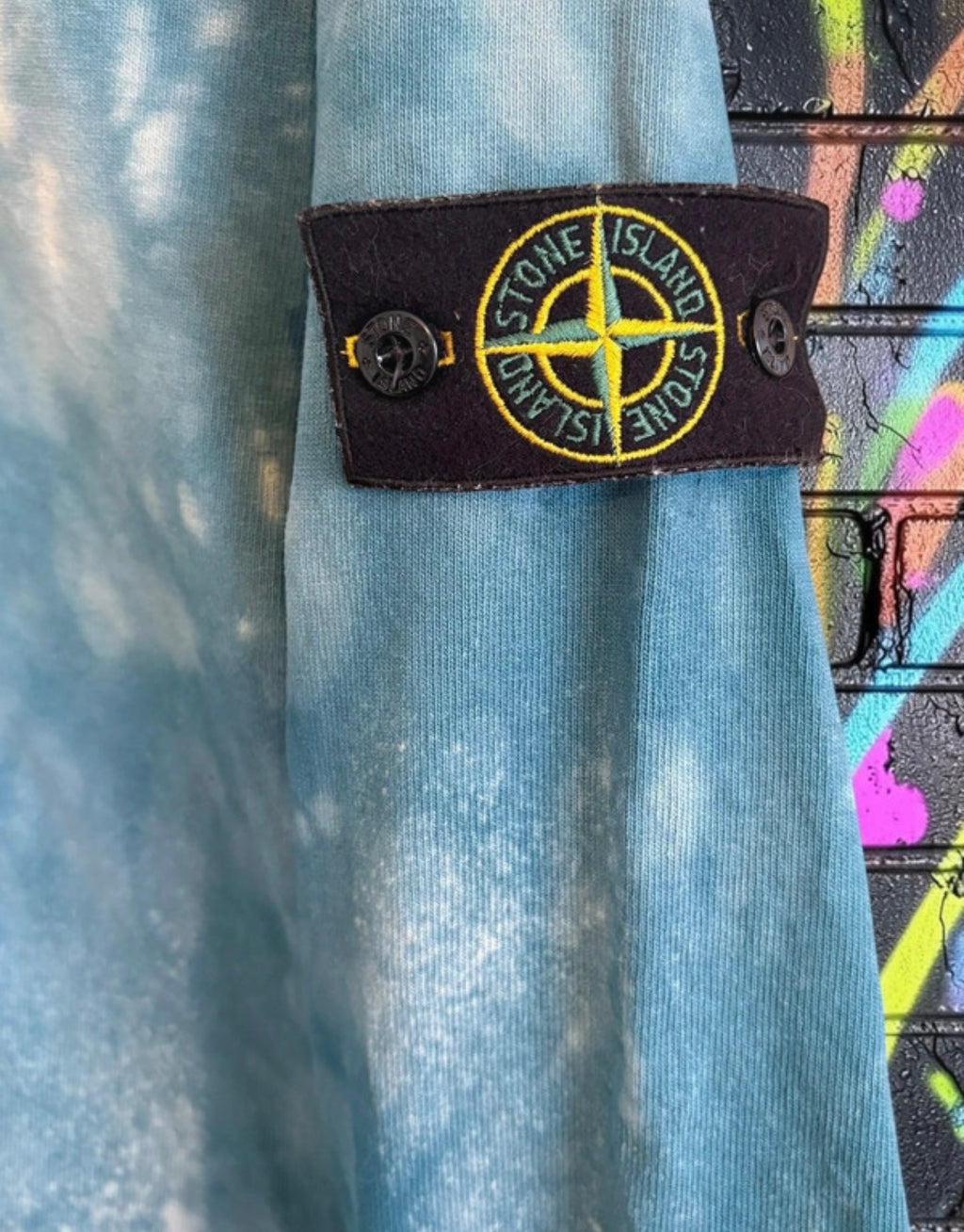 Stone Island x Aurora Fashion Custom Crewneck Sweatshirt - Green - S