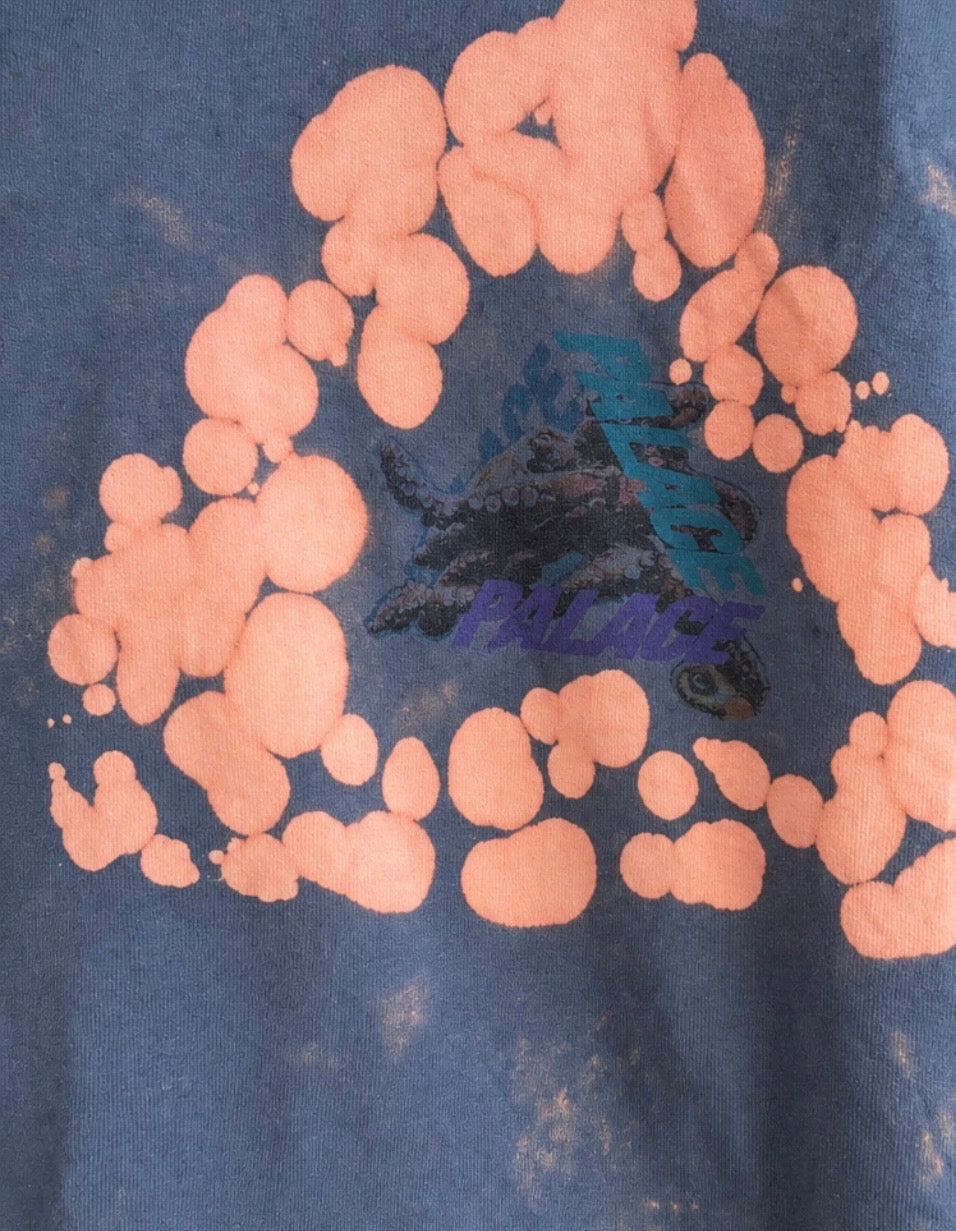 Palace x Aurora Fashion Custom Reworked Octo Hood - Blue - L