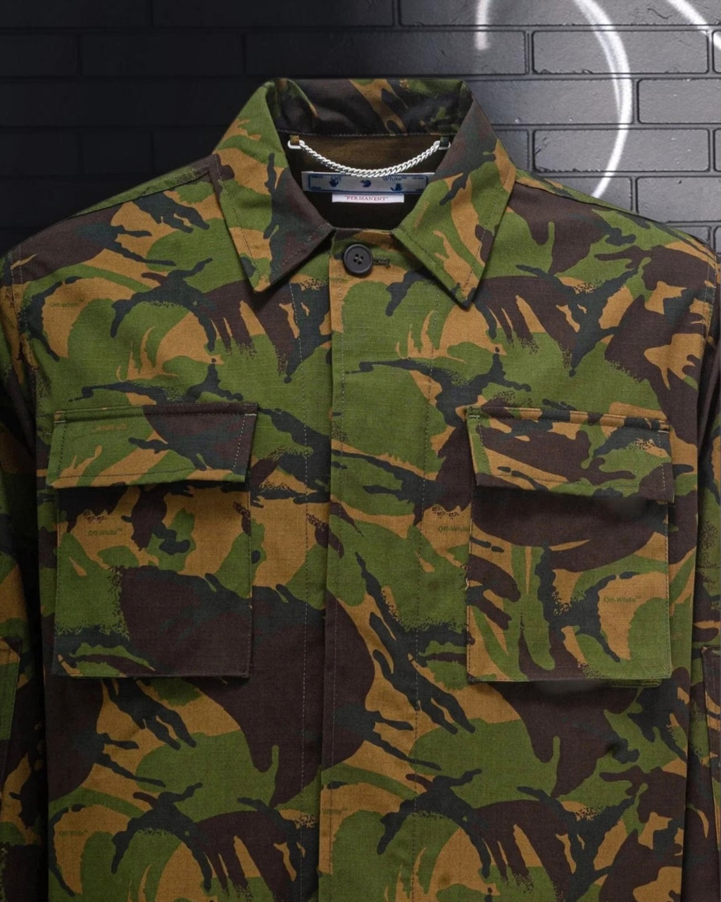 Off-White Camo Patch Field Jacket