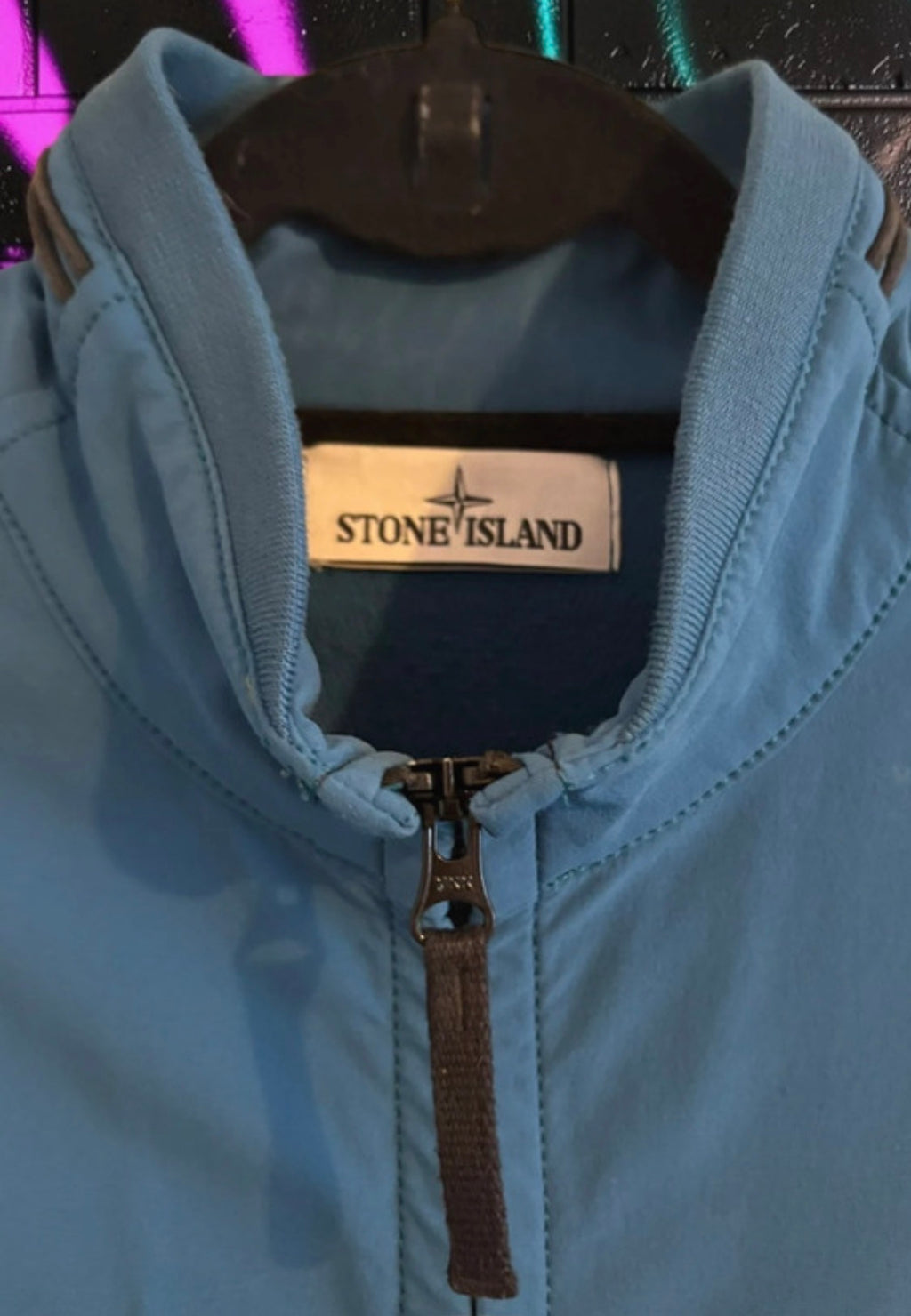 Stone Island Comfort Shell Jacket - Blue