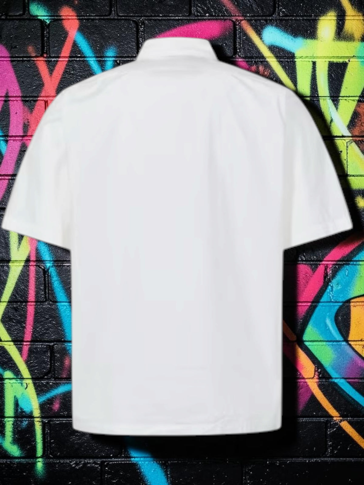 C.P. Company Short Sleeve Embroidered Logo Shirt – White